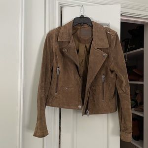 Blank NYC Moto Jacket Olive Green